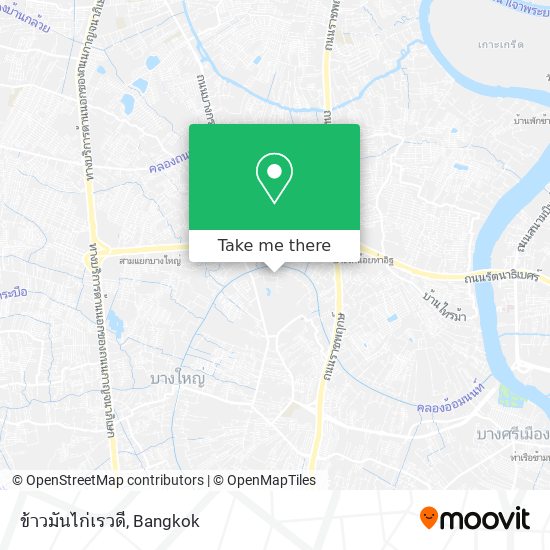 ข้าวมันไก่เรวดี map