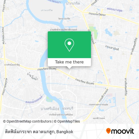 ติดฟิล์มกระจก ตลาดนกฮูก map