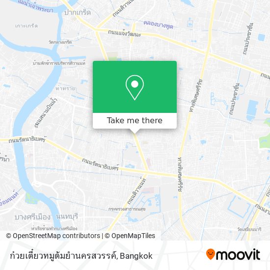 ก๋วยเตี๋ยวหมูต้มยำนครสวรรค์ map