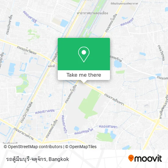รถตู้มีนบุรี-จตุจักร map