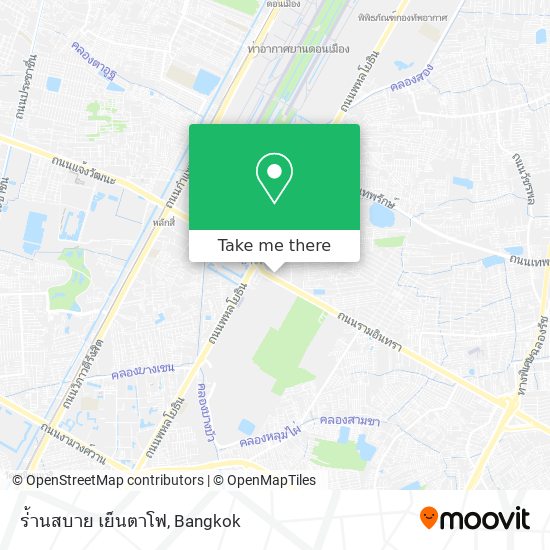 ร่้านสบาย เย็นตาโฟ map