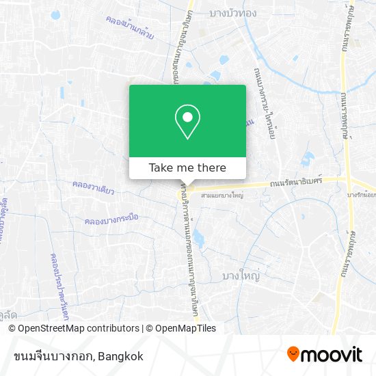 ขนมจีนบางกอก map