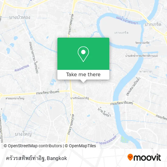 ครัวรสทิพย์ท่าอิฐ map