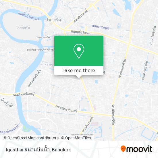 Igasthai สนามบินน้ำ map