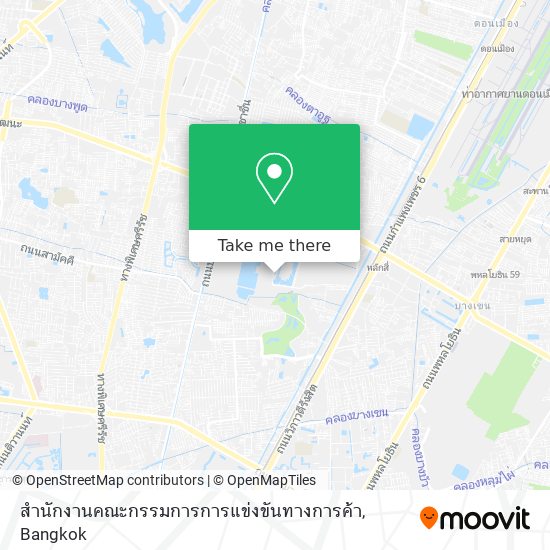 สํานักงานคณะกรรมการการแข่งขันทางการค้า map