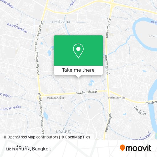 บะหมี่จับกัง map