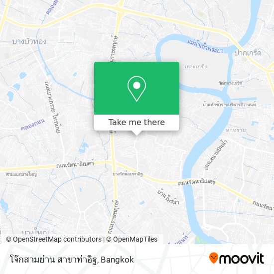 โจ๊กสามย่าน สาขาท่าอิฐ map