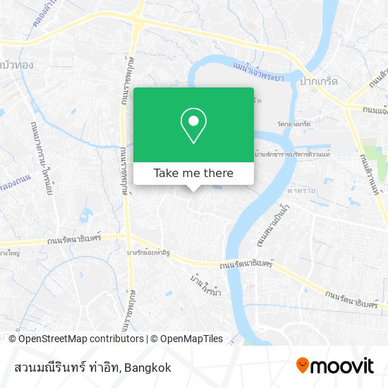 สวนมณีรินทร์ ท่าอิท map