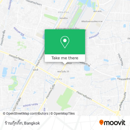 ร้านกุ๊กกิ๊ก map