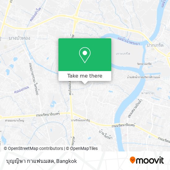 บุญญิษา กาแฟนมสด map