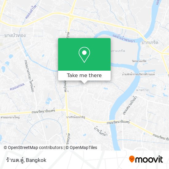 ร้านต.ตู๋ map