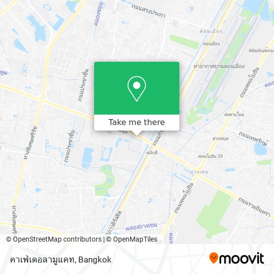 คาเฟ่เดอลามูแคท map