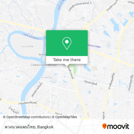 ดวงนวดแผนไทย map