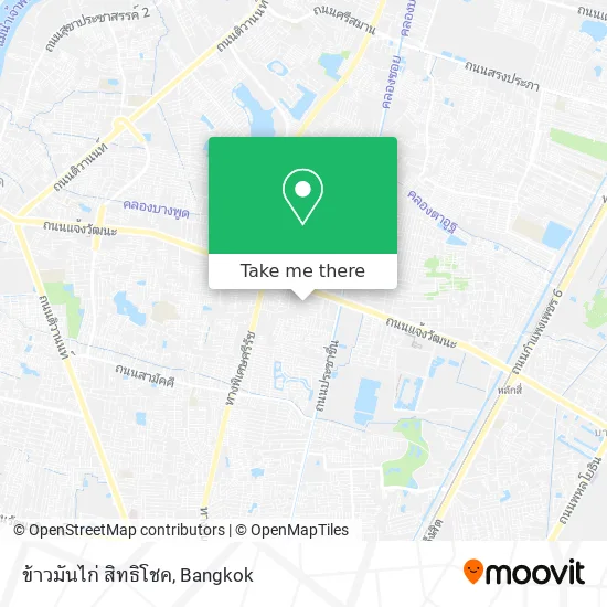 ข้าวมันไก่ สิทธิโชค map