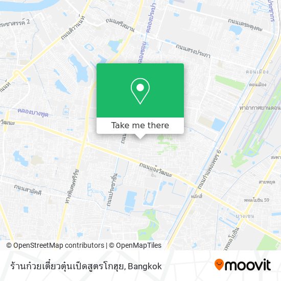 ร้านก๋วยเตี๋ยวตุ๋นเป็ดสูตรโกฮุย map