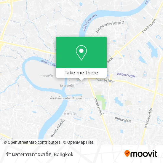 ร้านอาหารเกาะเกร็ด map