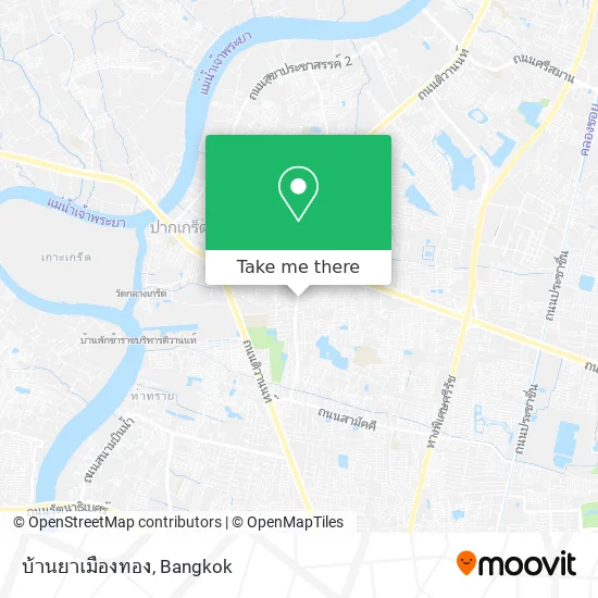 บ้านยาเมืองทอง map