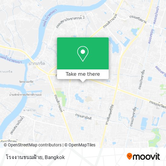 โรงงานขนมฝ้าย map