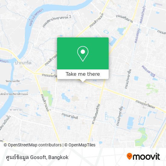 ศูนย์ข้อมูล Gosoft map