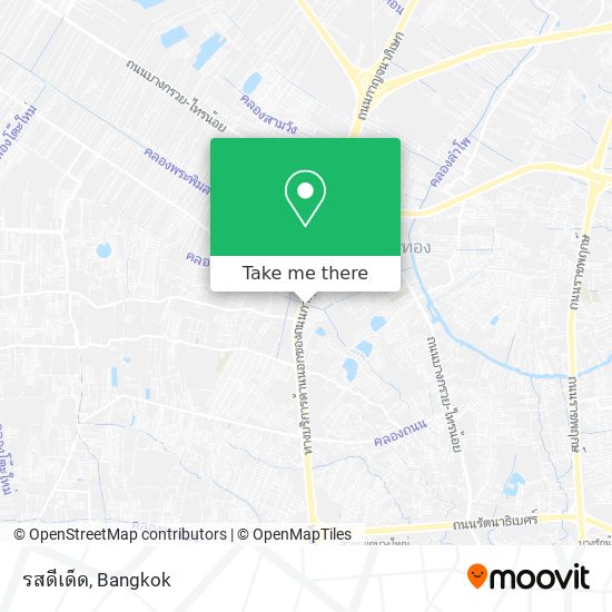 รสดีเด็ด map