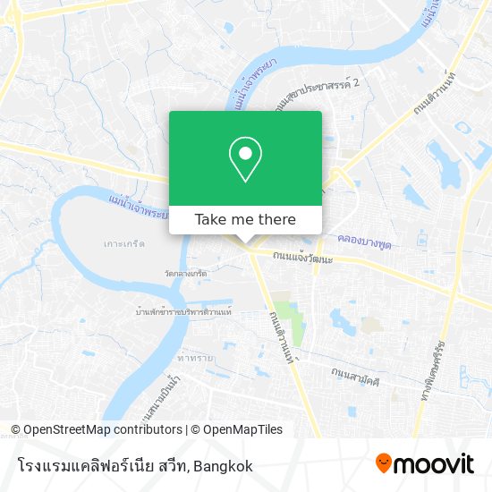 โรงแรมแคลิฟอร์เนีย สวีท map