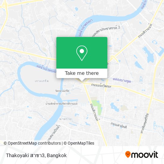 Thakoyaki สาขา3 map