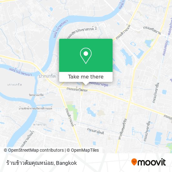 ร้านข้าวต้มคุณหน่อย map