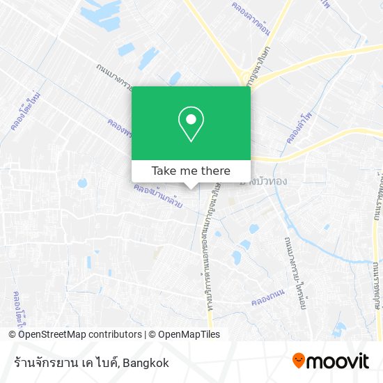 ร้านจักรยาน เค ไบค์ map