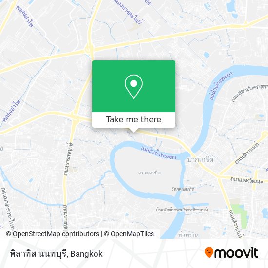 พิลาทิส นนทบุรี map