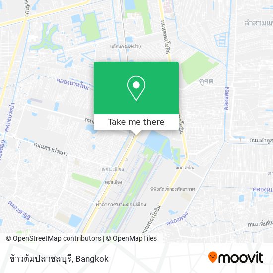 ข้าวต้มปลาชลบุรี map