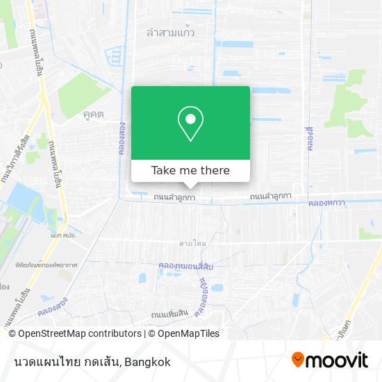 นวดแผนไทย กดเส้น map