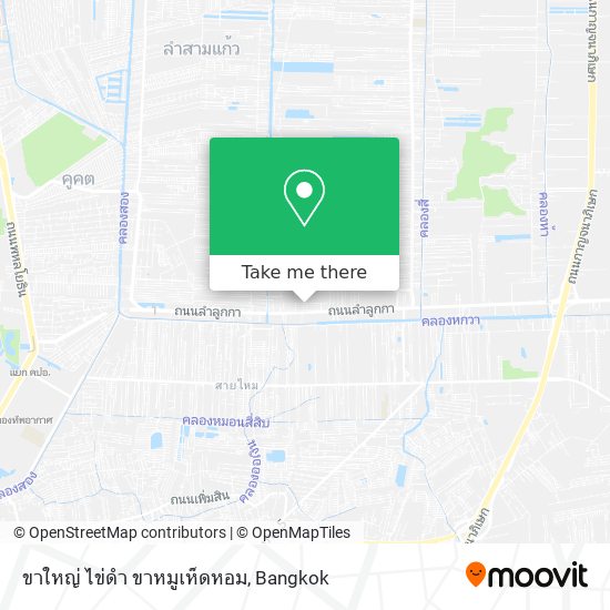 ขาใหญ่ ไข่ดำ ขาหมูเห็ดหอม map