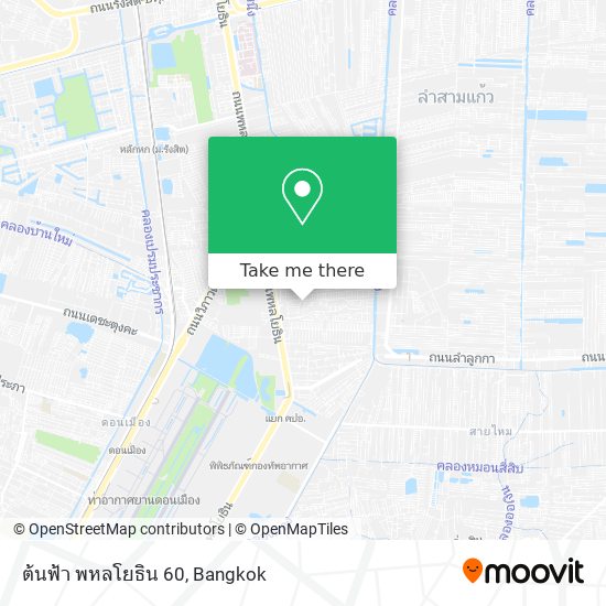 ต้นฟ้า พหลโยธิน 60 map