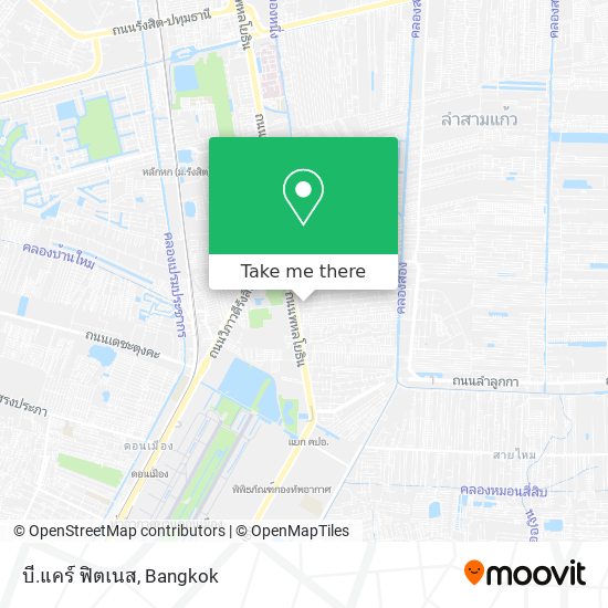 บี.แคร์ ฟิตเนส map