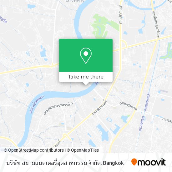 บริษัท สยามแบตเตอรี่อุตสาหกรรม จํากัด map