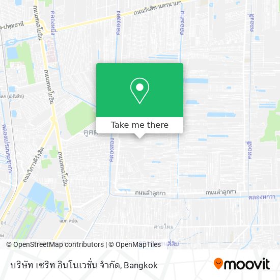 บริษัท เซริท อินโนเวชั่น จำกัด map