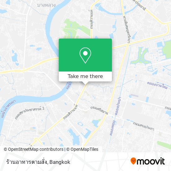 ร้านอาหารตามสั่ง map