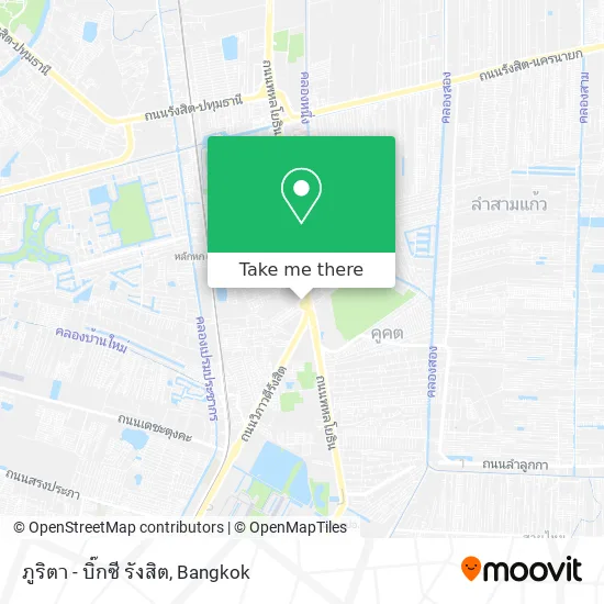 ภูริตา - บิ๊กซี รังสิต map