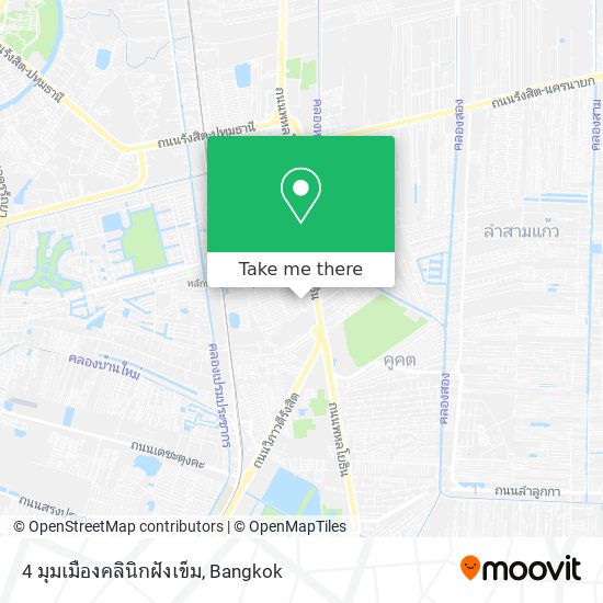 4 มุมเมืองคลินิกฝังเข็ม map