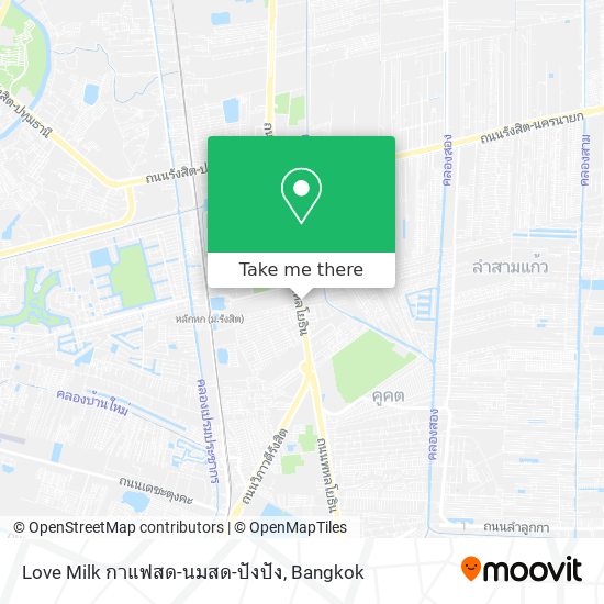 Love Milk กาแฟสด-นมสด-ปังปัง map