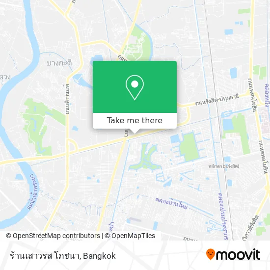ร้านเสาวรส โภชนา map