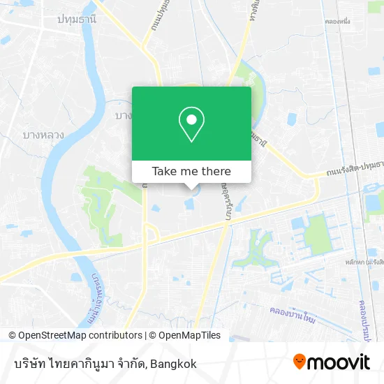 บริษัท ไทยคากินูมา จำกัด map