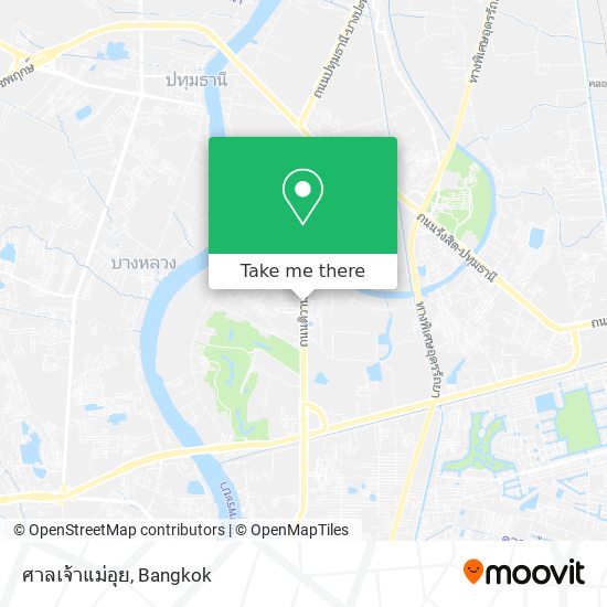 ศาลเจ้าแม่อุย map