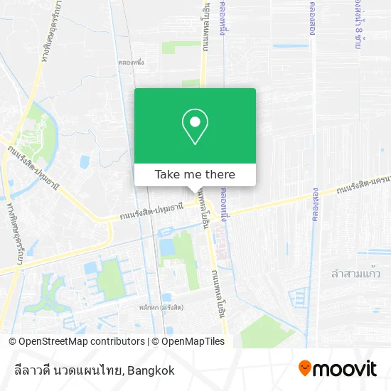 ลีลาวดี นวดแผนไทย map