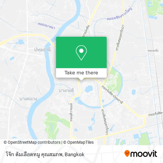โจ๊ก ต้มเลือดหมู คุณสมภพ map