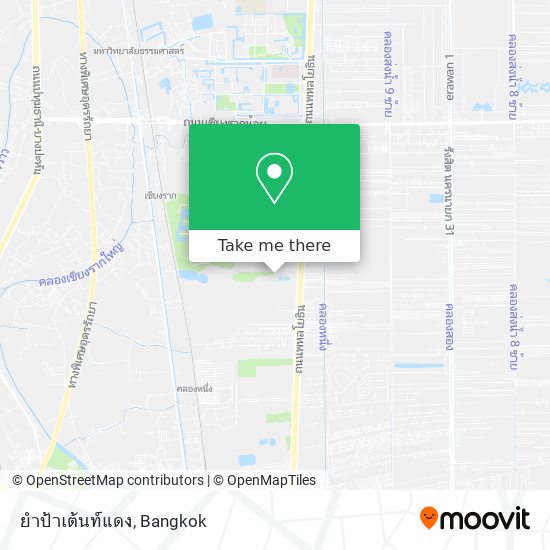 ยำป้าเต้นท์แดง map