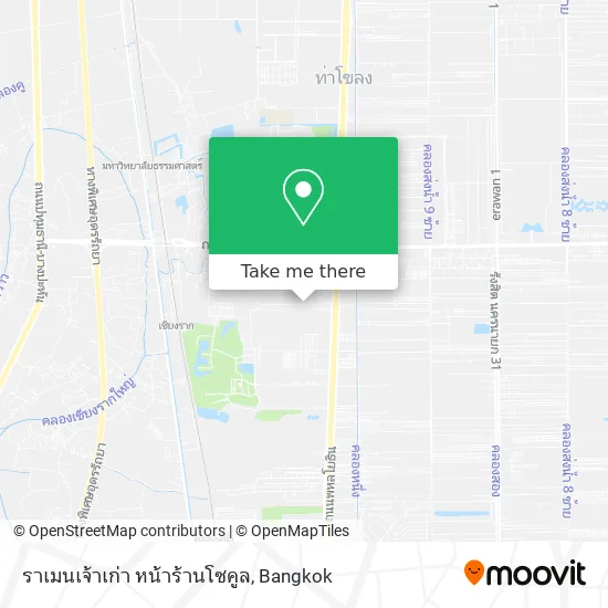 ราเมนเจ้าเก่า หน้าร้านโซคูล map