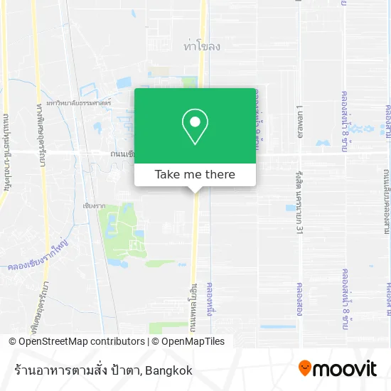 ร้านอาหารตามสั่ง ป้าตา map