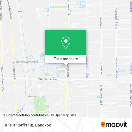 แว่นตาธงฟ้า มธ map