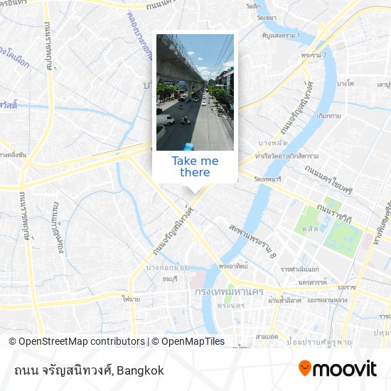 ถนน จรัญสนิทวงศ์ map